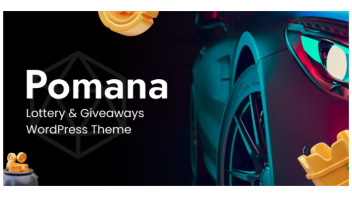 Pomana - Lottery & Giveaways WordPress Theme codedukan.com
