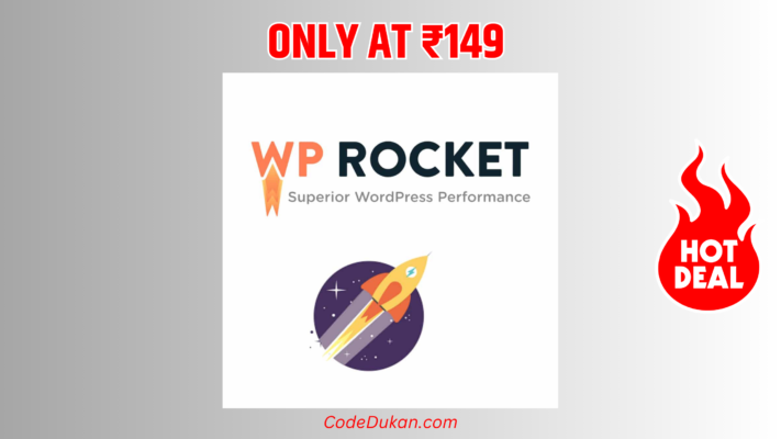 wp rocket premium plugin in cheap price codedukan.com